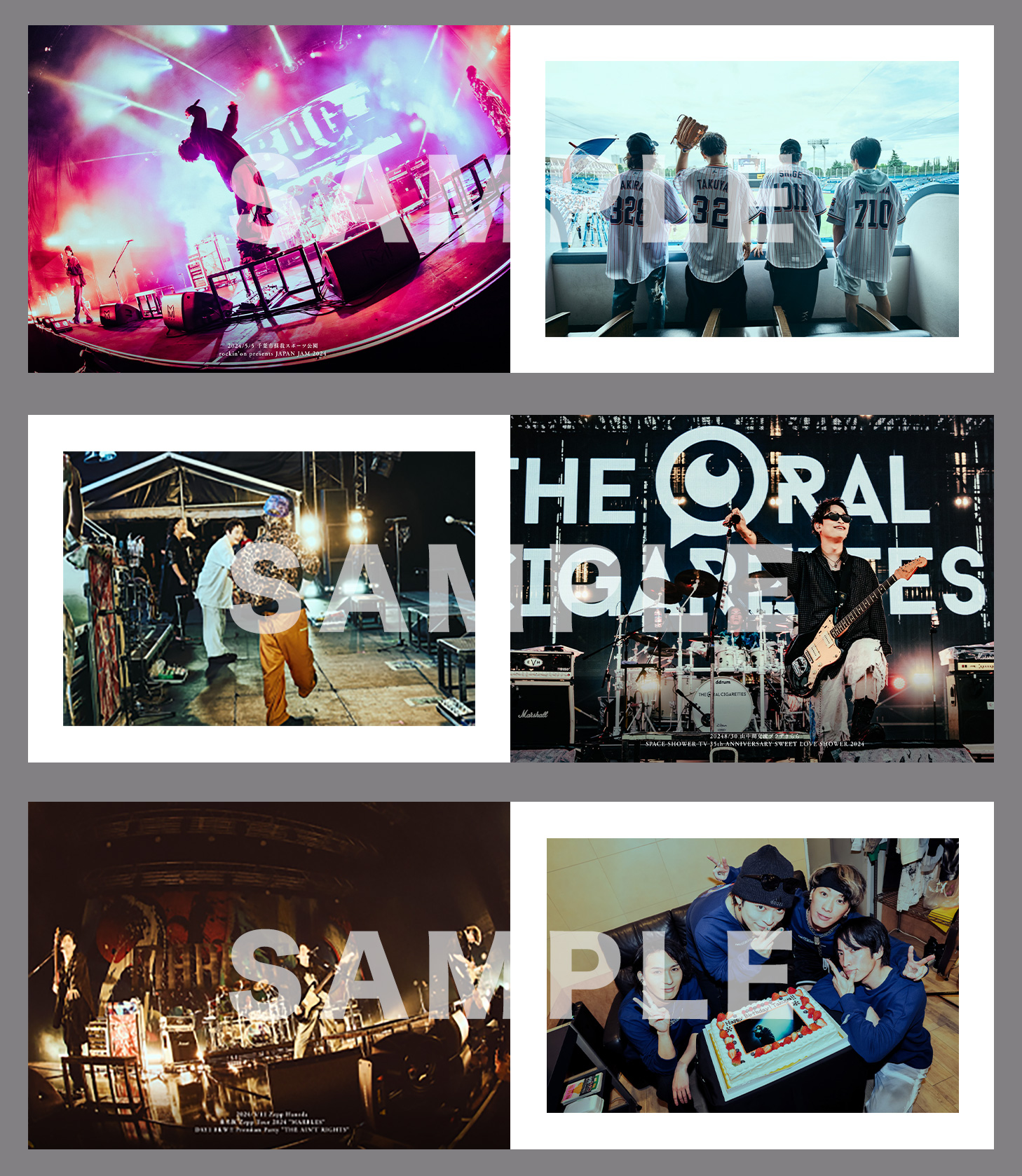 THE ORAL CIGARETTES YEAR BOOK 8冊セット